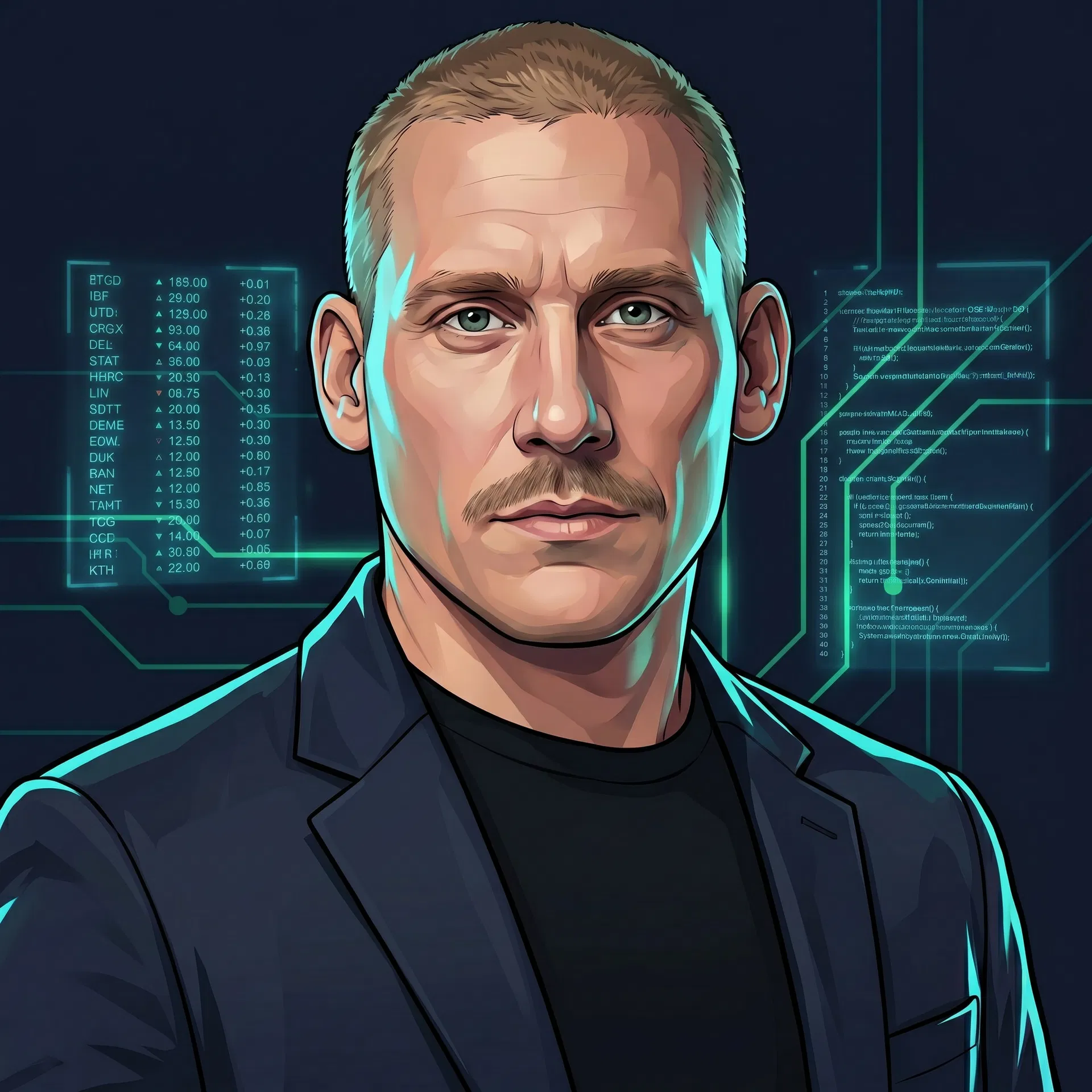Portrait of Aaron, FX and Developer