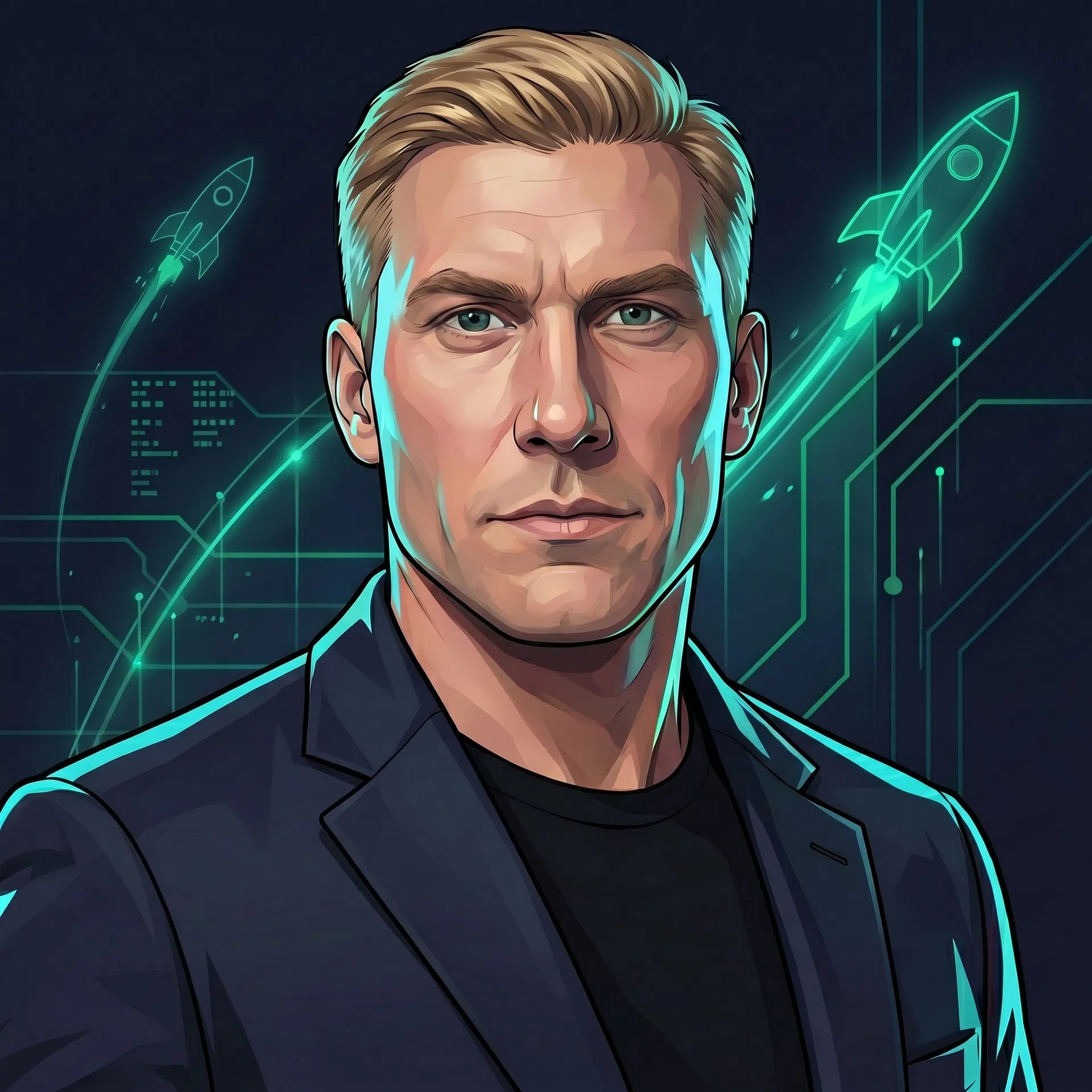 Portrait of Gareth, CEO and Founder