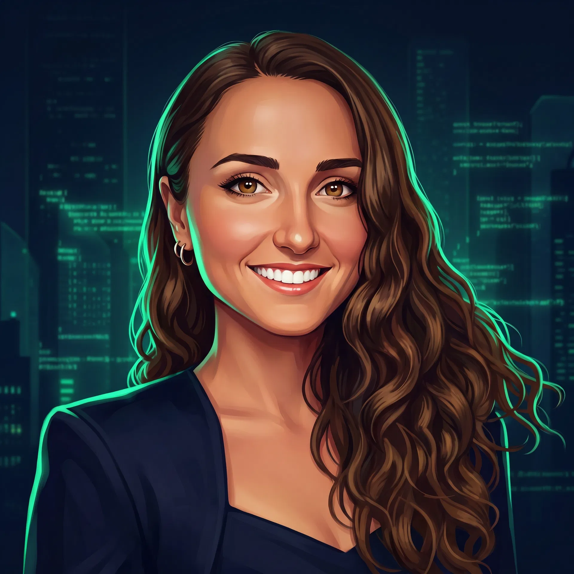 Portrait of Jayde, Creative and Developer