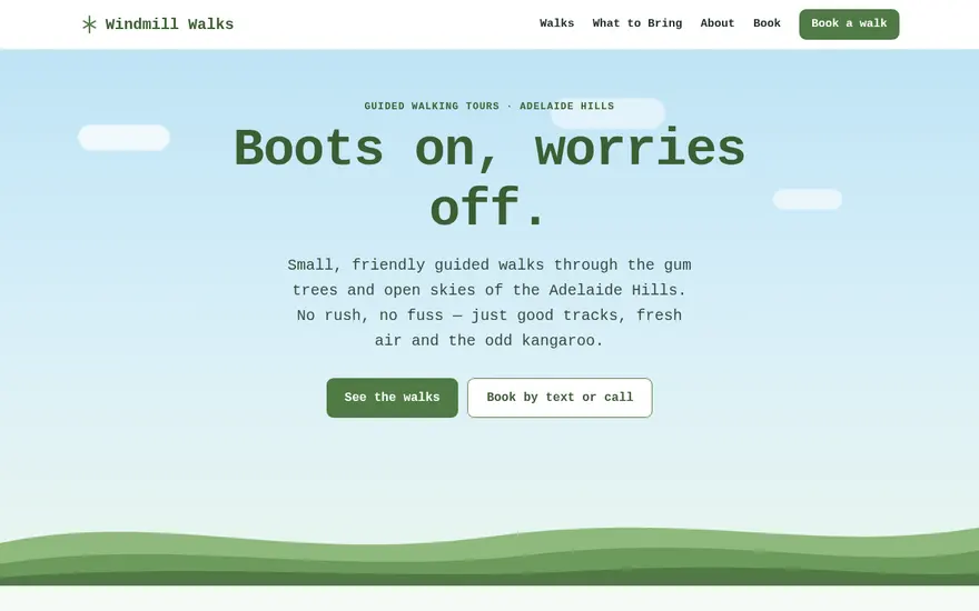 Screenshot of Windmill Walks